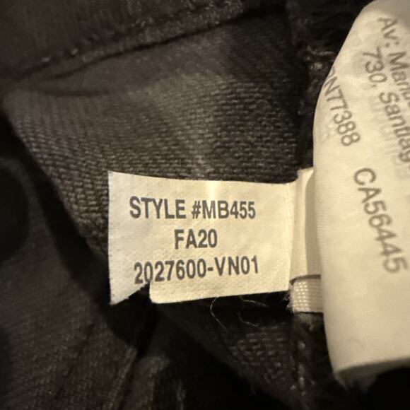 Madewell Jeans Women Size 25 Black Cali Demi-Boot Jean - Picture 10 of 15